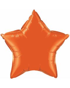 Star 20 Inch Foil Balloon - Orange (86966Q)