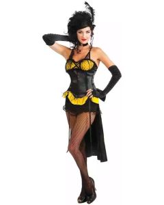 Burlesque Showgirl Gold - Standard - Adult Costume (RUB880270STD)
