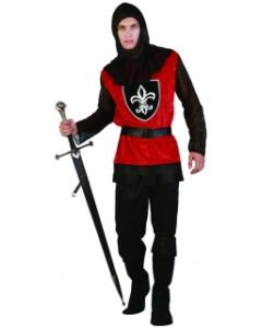 Knight Red Tunic - Adult Costume (LU071)