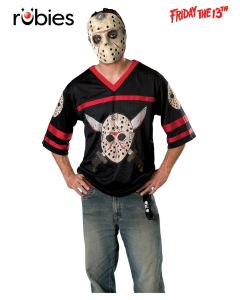 Jason Hockey Jersey and Mask Adult Costume (RUB888094STD)