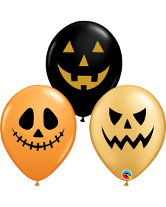 Jack Faces Assorted - 28cm (11 Inch) Latex Balloon (90192Q)