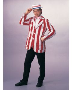 Blazer Red and White 1920's Style Adult Costume (RUB962)