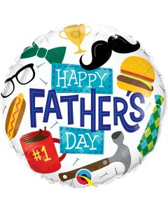 Happy Farther's Day - 18 Inch Foil Balloon (98465Q)