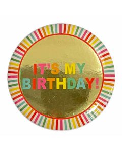 It's My Birthday Badge 6cm (9912104AM)