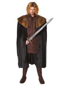Medieval King Cape - Adult Costume (FRA32376)