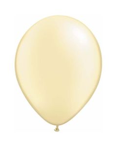 Ivory 12cm (5 Inch) Pearl Latex Balloon (43584Q)