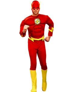 The Flash Deluxe Muscle Chest Adult Costume (RUB888079)