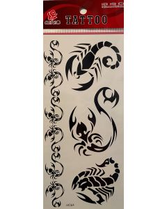 Tattoo Sheet (M064) - Scorpion (CBT1021)