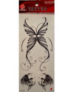 Tattoo Sheet (TL-123) - Butterfly (CBT1053)