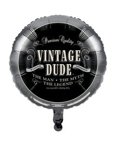 Vintage Dude 18 Inch Foil Balloon (CC045567)