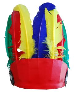 Indian Headdress - Multicolour Small-Large - Adult Costume (CI2260)
