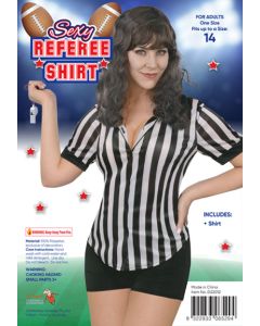 Sexy Referee Shirt - Adult Costume (D22012)