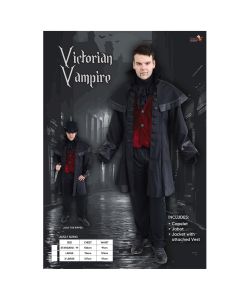 Victorian Vampire Adult Costume (D23127)