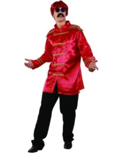 Red Rockstar - Adult Costume (Beatles) (LU082)