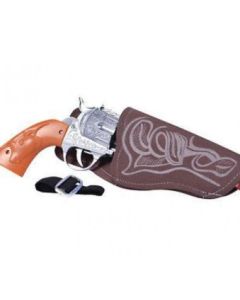 Single Gun and Holster - Cowboy West Fearlessly Hero (ZT589) (DPI1273)