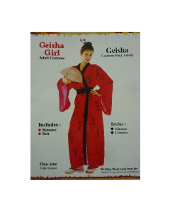 Geisha Girl - One Size - Adult Costume (DUGEISHA)