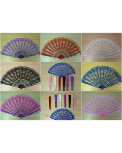 Folding Hand Lace Fan (FANLC)