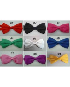 Plain Satin Bow Ties (FNBT2)