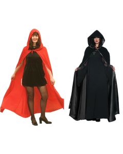 Hooded Cape - Red 150cm (FNCH-RED)