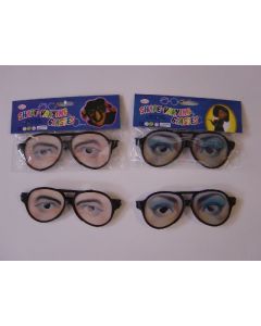 Shape Varying Party Glasses - Lens with Eyes (FNGEG)
