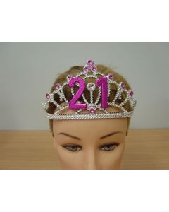 21 Birthday Tiara - Tiara 21 (FNT21)