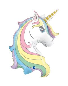 Unicorn Head - 81cm Foil Balloon (G72031A)