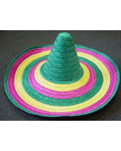 Mexican Hat - Yellow and Green (Sombreros Hat) (HATM-YG)