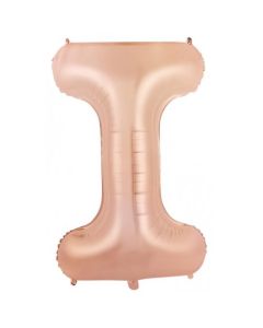 I Rose Gold Letter - 86cm (34') Foil Balloon (IRoseA)