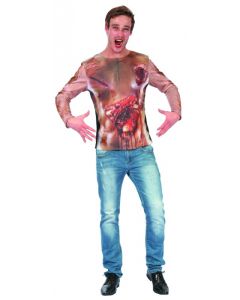 Zombie Man Shirt - Adult Costume (LU122)