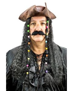 Pirate Hat - Jack Sparrow Hat Tricorn (MIC076)