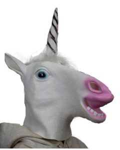 Unicorn - Full Head Latex Mask (MIC077U)