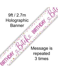 Banner - Birthday Bitch (Happy Birthday Bitch) (625952A)