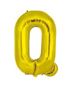 Q Gold Letter - 86cm (34') Foil Balloon (QGoldA)