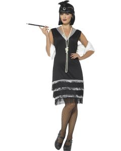 Flapper Black - Adult Costume (SM43128)