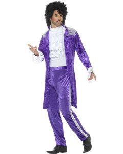 1980's Purple Musician - Adult Costume (SM48004)