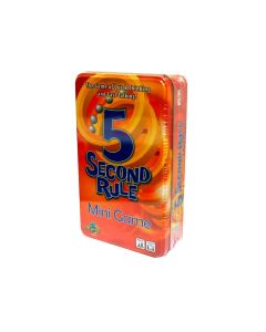 5 Second Rule Card Game in Tin (UNI01092)