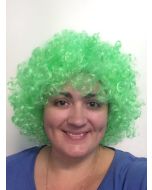Clown Wig Green - Curly Afro (WIGCCAGR)